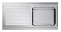 Combisteel Einbauspüle mit 1 Becken rechts aus...