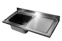 Gastro Spülbeckenplatte  1600x700 mm –...