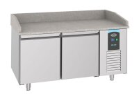 Combisteel Pizzakühltisch mit Granitplatte und 2...