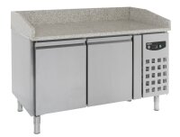 Combisteel Pizzakühltisch mit Granitplatte und 2...