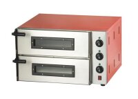 Combisteel Elektro Pizzaofen – 2 Kammern für...