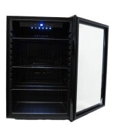 Combisteel Barkühlschrank mit 1 Glastür - LED-Beleuchtung, 115 Liter, leise