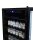 Combisteel Barkühlschrank mit 1 Glastür - LED-Beleuchtung, 115 Liter, leise