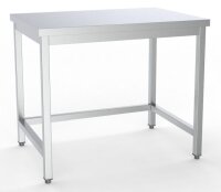 Combisteel Arbeitstisch mit offenem Unterbau aus...