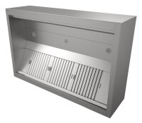 Combisteel Kastenhaube Induktion mit 5 Filter Beleuchtung...