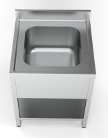 Combisteel Spültisch 1 Becken mit Grundboden aus...