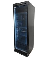 Gastro Kühlschrank mit 382 Liter - schwarz, 1...