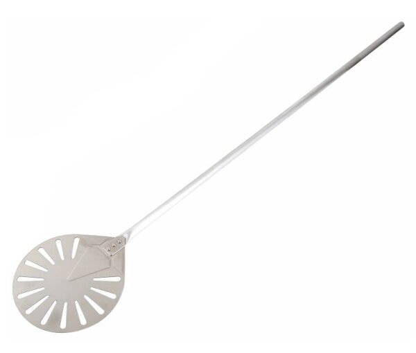 Combisteel Pizzaschaufel rundem Edelstahl gelocht