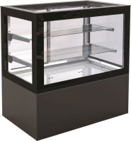 Combisteel Kühlvitrine mit Doppelglas und 2...