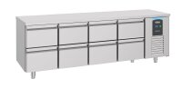 Combisteel Kühltisch mit 8 Schubladen aus Edelstahl...