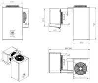 Combisteel Tiefkühlaggregate Huckepack für...