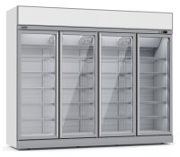 Combisteel Kühlschrank mit 4 Glastüren und 2060...