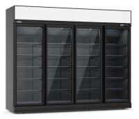 Combisteel Tiefkühlschrank mit 4 Glastüren und...