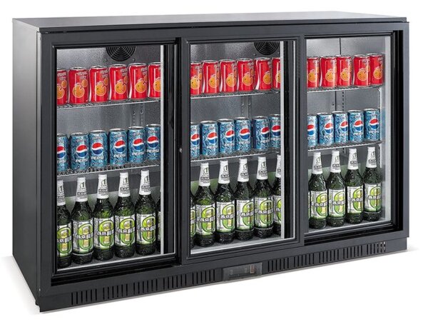 Combisteel Barkühlschrank mit 3 Türen und 6 Roste 330 Liter