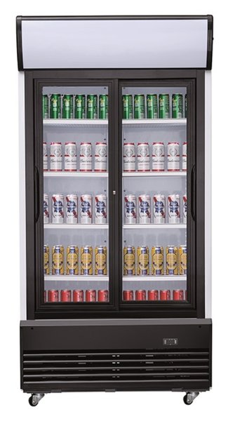 Kühlschrank mit Schiebeglastüren 800L ,1000 x 730 x 2072 mm