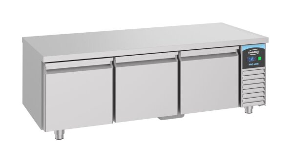 Combisteel Kühltisch mit 3 Schubladen und Umluft aus Edelstahl 1600x700x600mm
