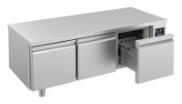 Kühltisch, Maße 1600x700x600 mm, 3 Schubladen