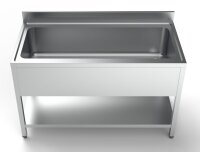 Combisteel Spültisch 1 Becken mit Grundboden...