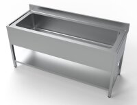 Combisteel Spültisch 1 Becken mit Grundboden...