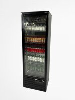 Barkühler Hochmodell MVC-293 - Schwarz, Umluft & automatischer Abtauung