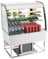 Combisteel Einbau-Kühlvitrine mit 3 Böden und...
