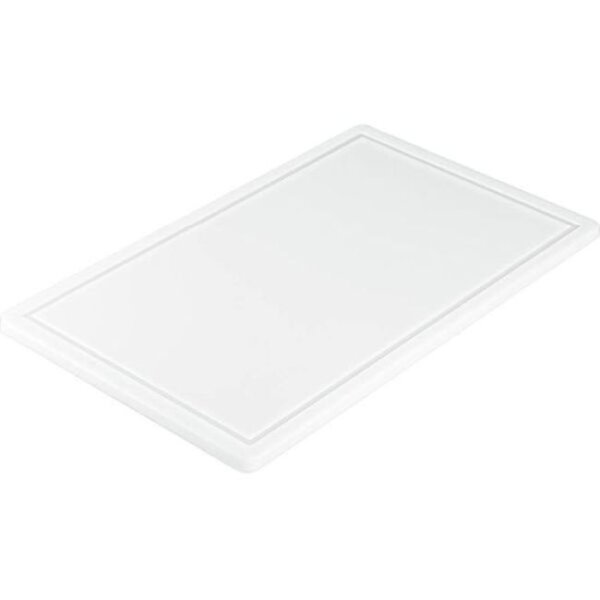 Schneidebrett, Haccp, Weiß, Gn1/1, Stärke 15 Mm