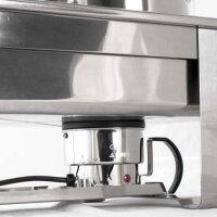 Chafing Dish Brenner elektrisch – Für gleichmäßige Wärme auf dem Buffet, 0,35 kW