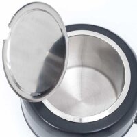 Stalgast Suppentopf schwarz – 35°C bis 85°C Temperaturregelung, 10 Liter Volumen