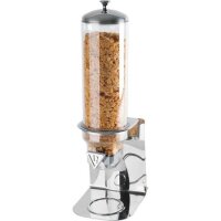 Cerealienspender 4L – Müslispender Edelstahl...