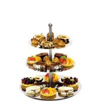 Spiegel-Etagere 3 Etagen Edelstahl – Elegante...