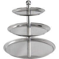 Edelstahl Etagere 3-stufig – Große...