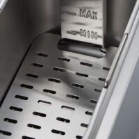 Fritteuse 8 Liter Edelstahl - Tischgerät, 2 kW, 230V