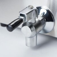Caterina Elektro-Fritteuse – Profi Doppelgerät 2x10L, 230V, mit Ablasshahn