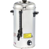 Glühwein- und Heißwasserkessel 10L Edelstahl...