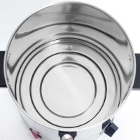 Glühwein- und Heißwasserkessel 10L Edelstahl – elektrischer Getränkekessel