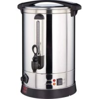 Doppelwandiger Heißwasserspender aus Edelstahl - 10...