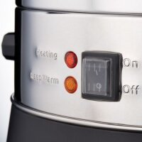 Edelstahl Heißwasserspender 18 Liter – Doppelwand, Thermostat 30–110°C