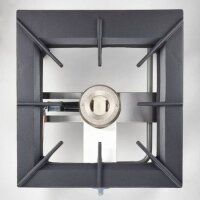 Gas-Hockerkocher Top Power 14Kw, Mit Gusseisen-Topfauflage, G20, 567X567X413 Mm