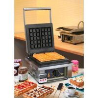 Profi Waffeleisen Brüsseler Art - Backplatte aus...