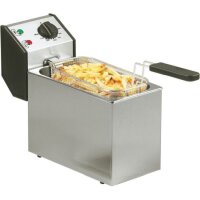 Roller Grill Gastro Fritteuse 5 Liter - mit Kaltzone, 3,2 kW