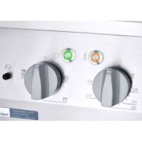 Gasherd Eco 6 Brenner Mit Elektro-Heißluftofen (600 X 400 Mm / Gn 1/1) Serie 700 Nd - G20, 6-Brenner (3X3,5 + 3X5 Kw)