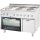 Elektroherd Mit Backofen (600 X 400 Mm / Gn 1/1) 1200 X 700 X 850