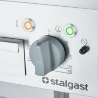 Elektro-Griddleplatte Als Standgerät - Glatt, Unterbau Offen, 400 X 700 X 850 Mm (Bxtxh)