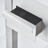 Elektro-Griddleplatte Als Standgerät - Glatt, Unterbau Offen, 400 X 700 X 850 Mm (Bxtxh)