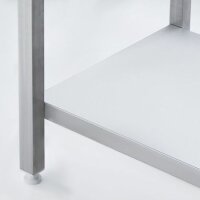 Elektro-Griddleplatte Als Standgerät - Gerillt, Unterbau Offen, 400 X 700 X 850 Mm (Bxtxh)