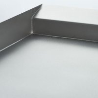 Elektro-Griddleplatte als Standgerät - glatt, Unterbau offen, 800 x 700 x 850 mm (BxTxH)