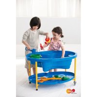 Sand-/Wassertisch blau Spieltisch Pädagogik...
